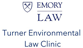 Emory Law logo.